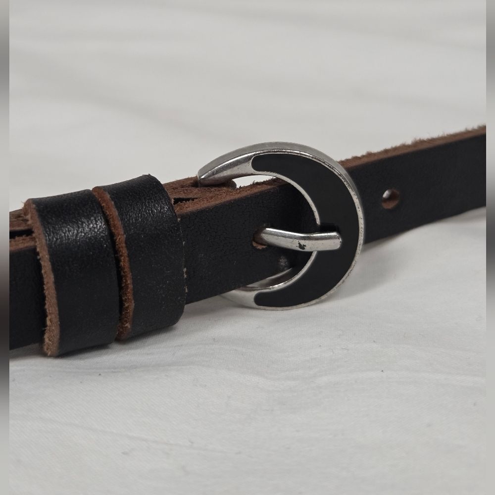 Hanna Andersson Skinny Leather Belt M - Picture 3 of 6
